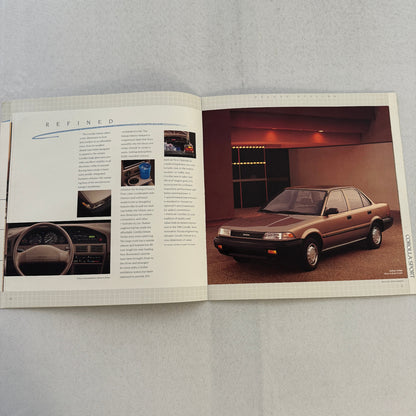 1988 Toyota Corolla Car Sales Brochure Catalog Sport Wagon Sedan GT-S SR5