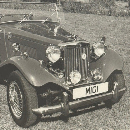 MIGI MG Replica Kit Car Custom Car Photo Photograph Volkswagen Vintage