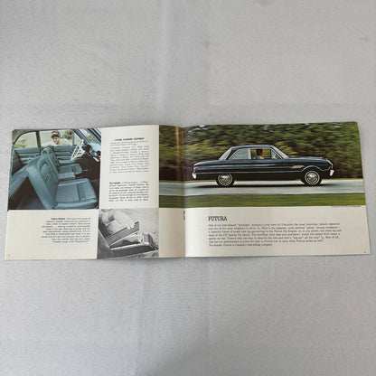 1962 Ford Falcon Car Sales Brochure Catalog Canadian Club Wagon Van Wagon +
