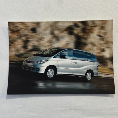 Toyota Previa Van Factory Press Photo Photograph Lot 2x