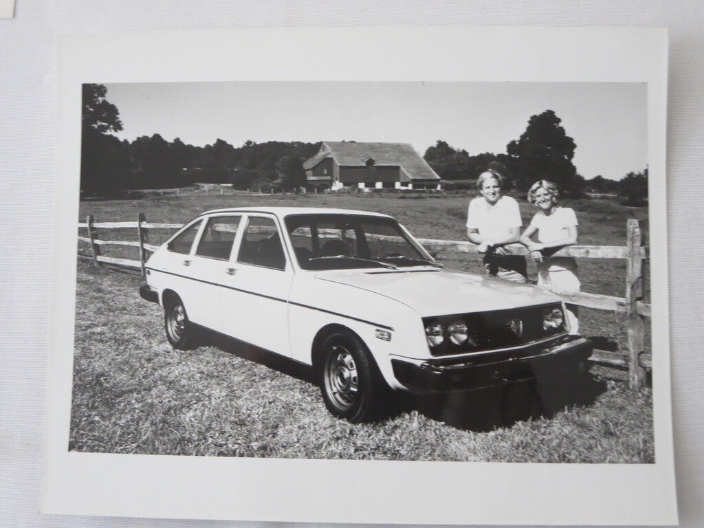 1977 Lancia Press Kit Brochure Photos Beta HPE Coupe Scorpion Sedan + 