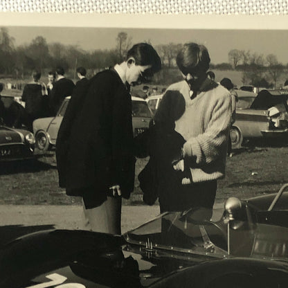 Vintage Racing Car Photo Photograph Print - Elva BMW KJ St John 