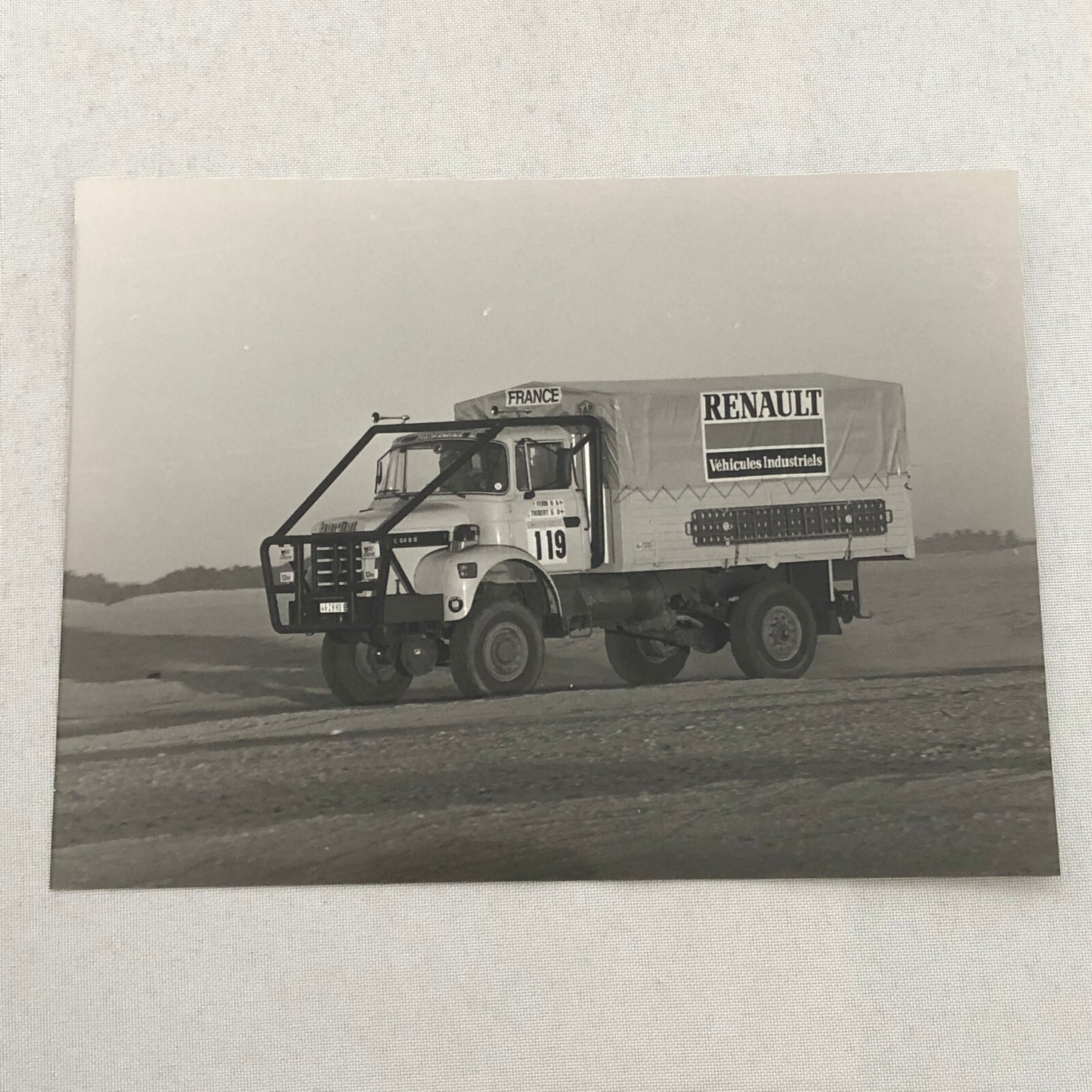 1980 Transafrica Rally Rallye Photo Photograph DPPI Renault Truck