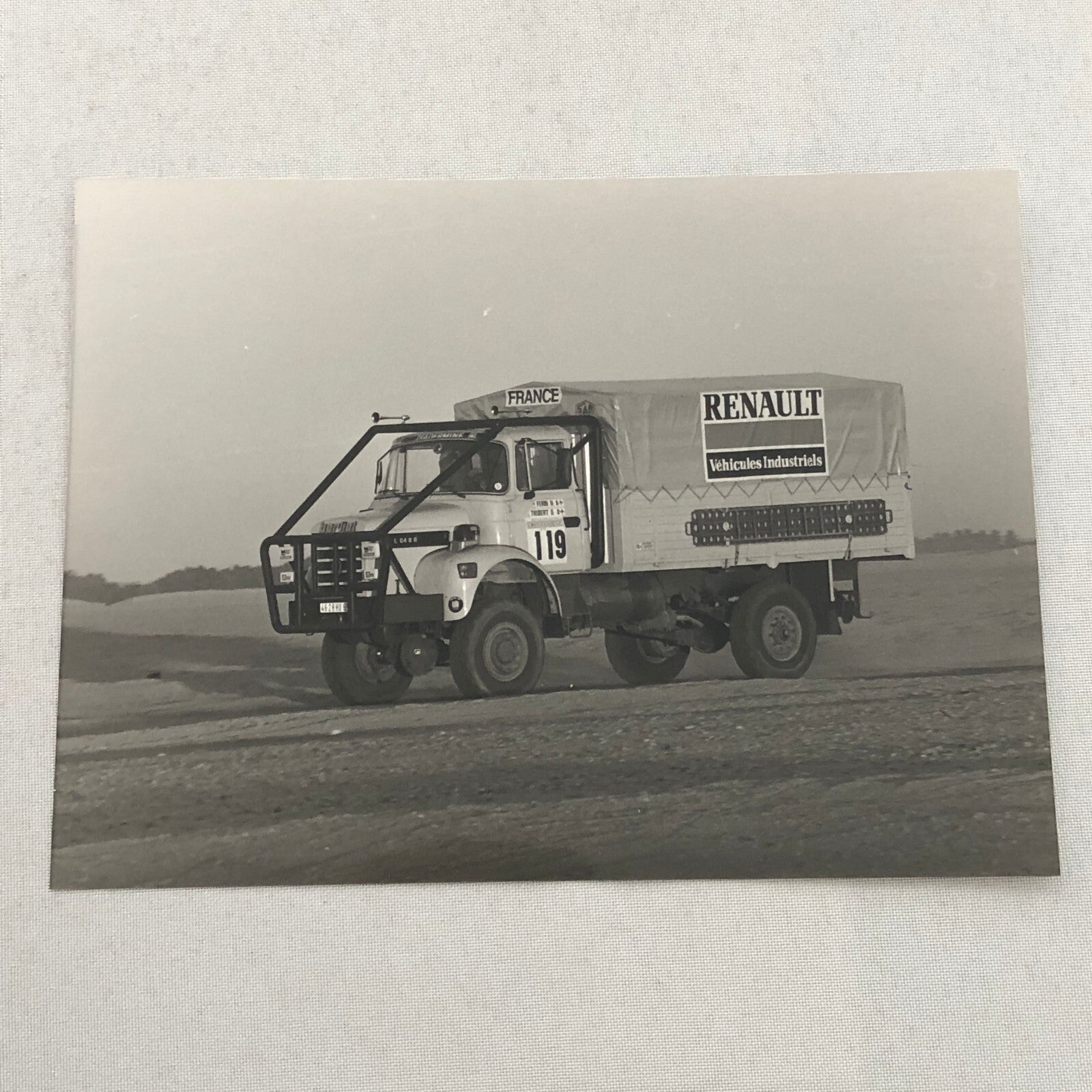 1980 Transafrica Rally Rallye Photo Photograph DPPI Renault Truck