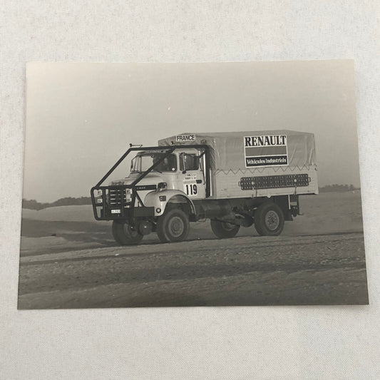 1980 Transafrica Rally Rallye Photo Photograph DPPI Renault Truck