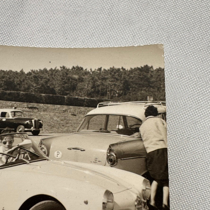 Vintage Alfa Romeo Giulietta Spider Convertible Photo Photograph Print