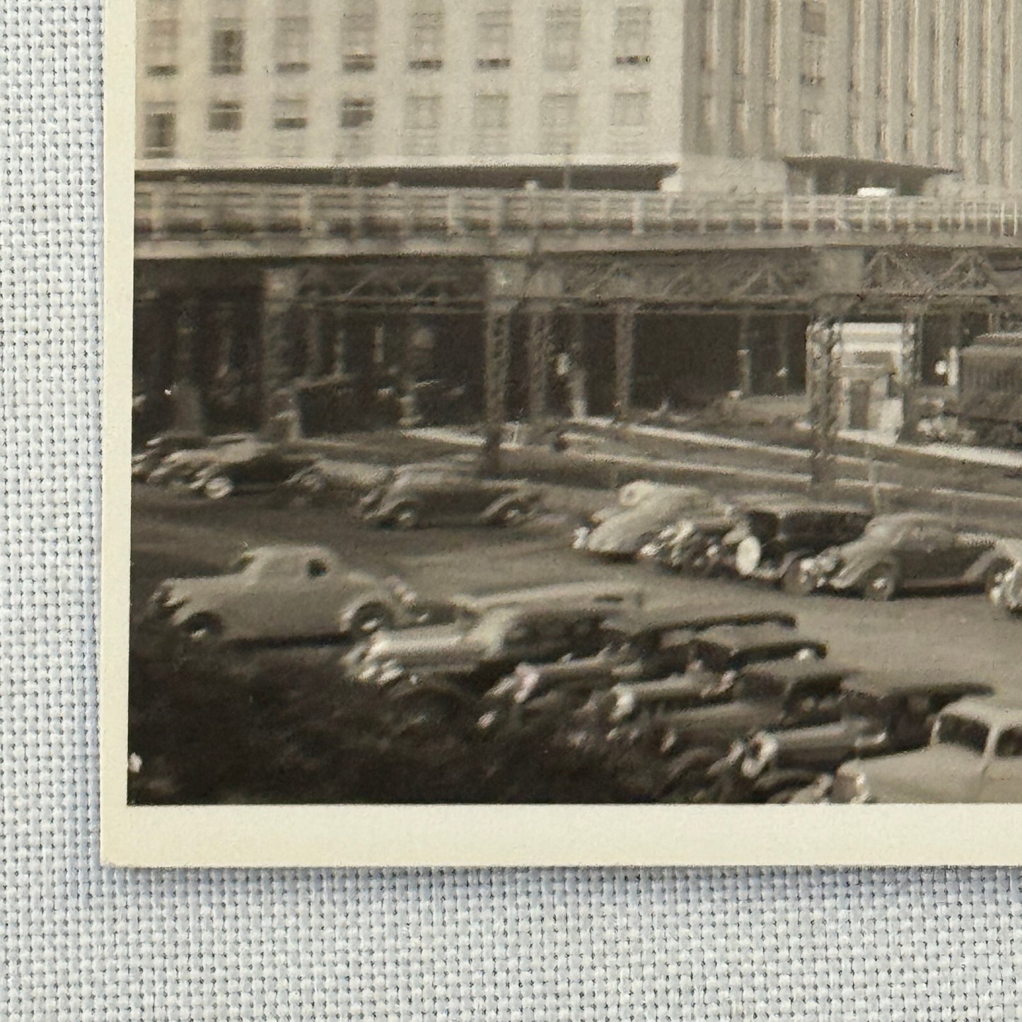 Vintage Train Photo Photograph Railroad Railway Rail Cars