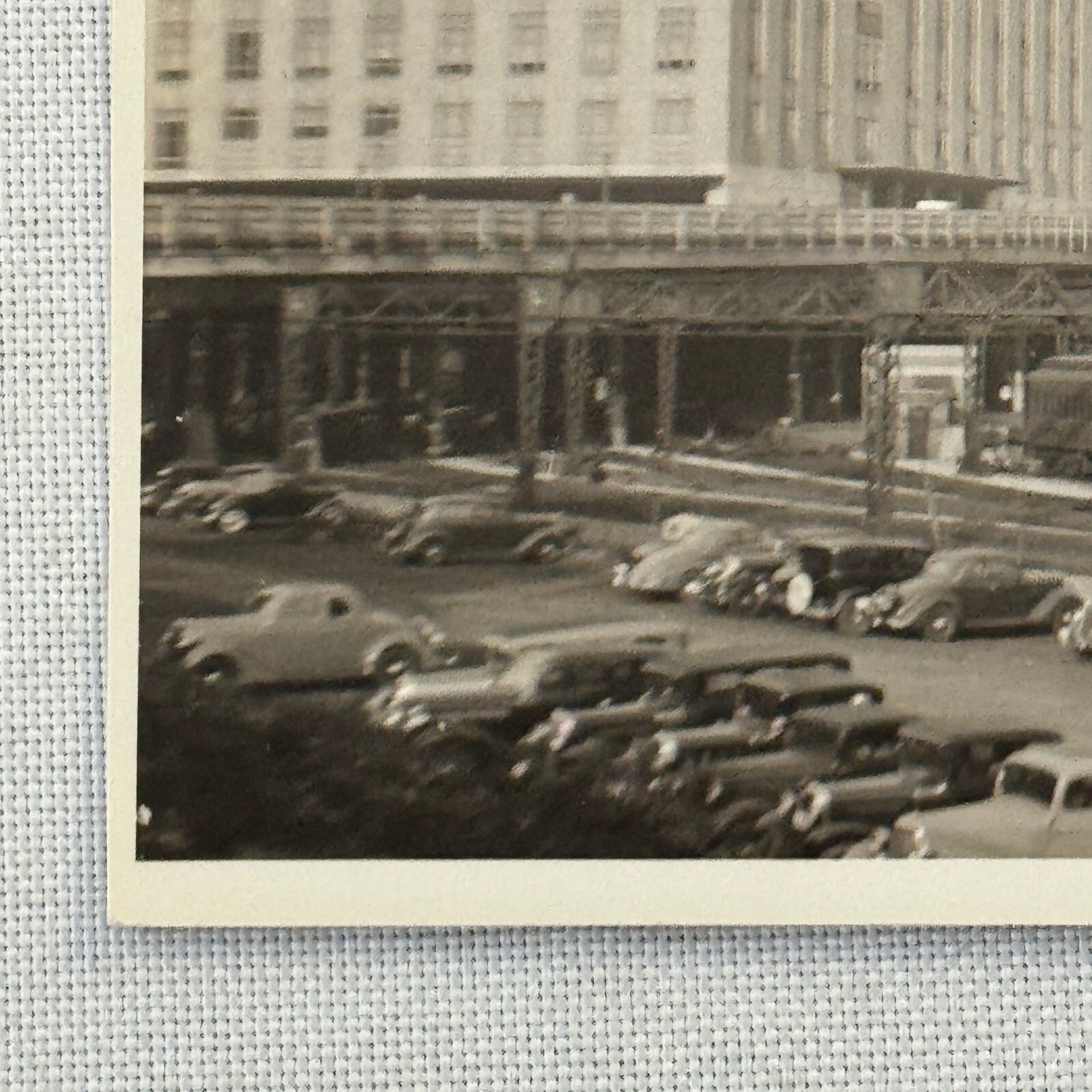 Vintage Train Photo Photograph Railroad Railway Rail Cars