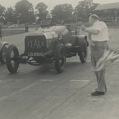 Vintage Car Racing Photo Photograph Print Alfa Romeo & Italia Cars 1952 