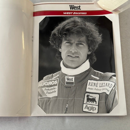 1987 West Zakspeed Racing Team Press Kit Photos Slides Martin Brundle