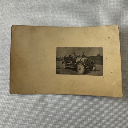 Vintage Italian Real Photo Postcard Post Card 1921 Rome Postmark Roma