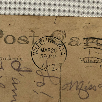 Antique RPPC Real Photo Postcard Post Card W A Sunday W.A. Sunday 