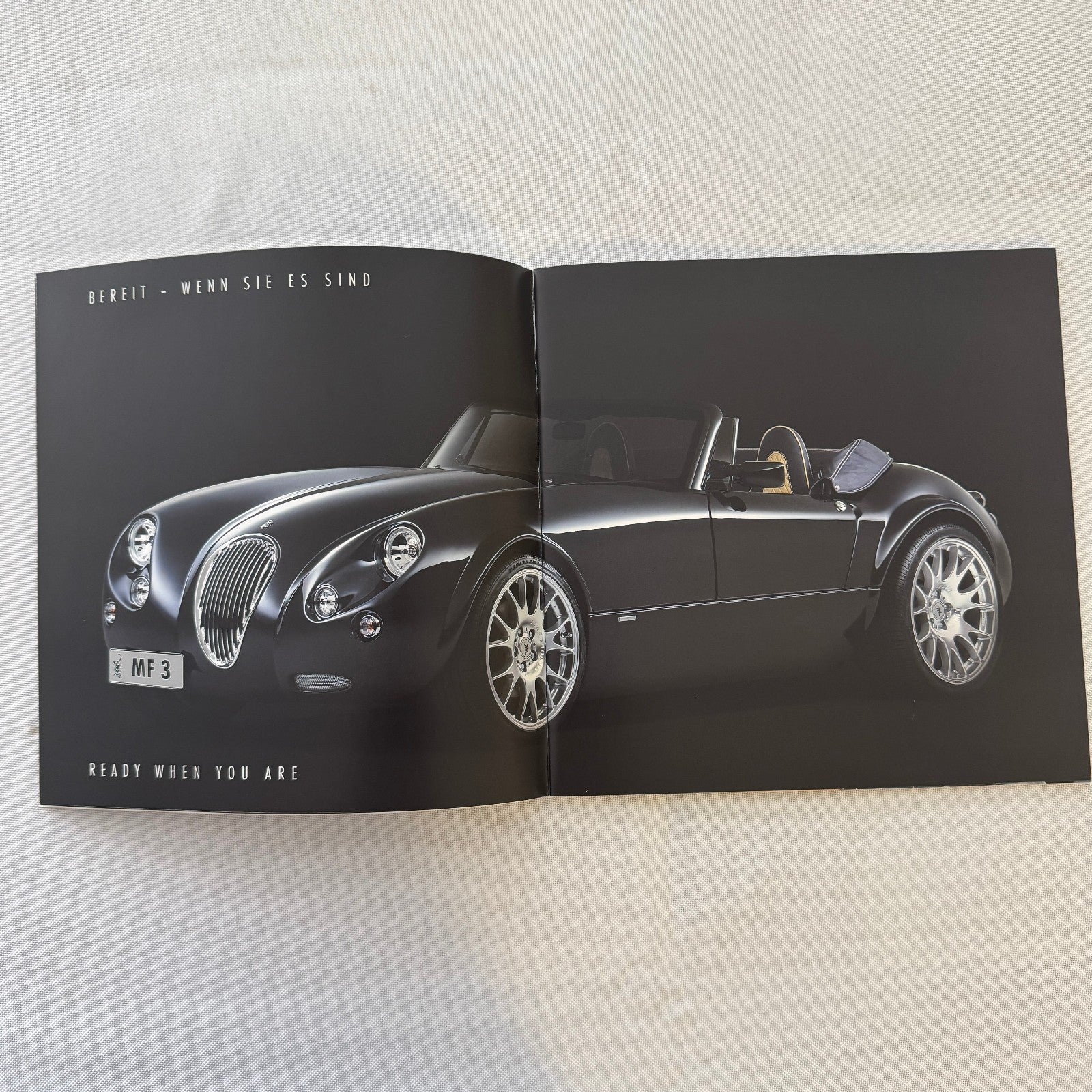 Wiesmann Roadster Sports Car Sales Brochure Catalog Advertising
