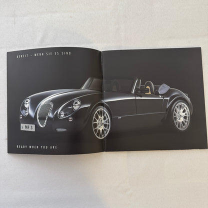 Wiesmann Roadster Sports Car Sales Brochure Catalog Advertising