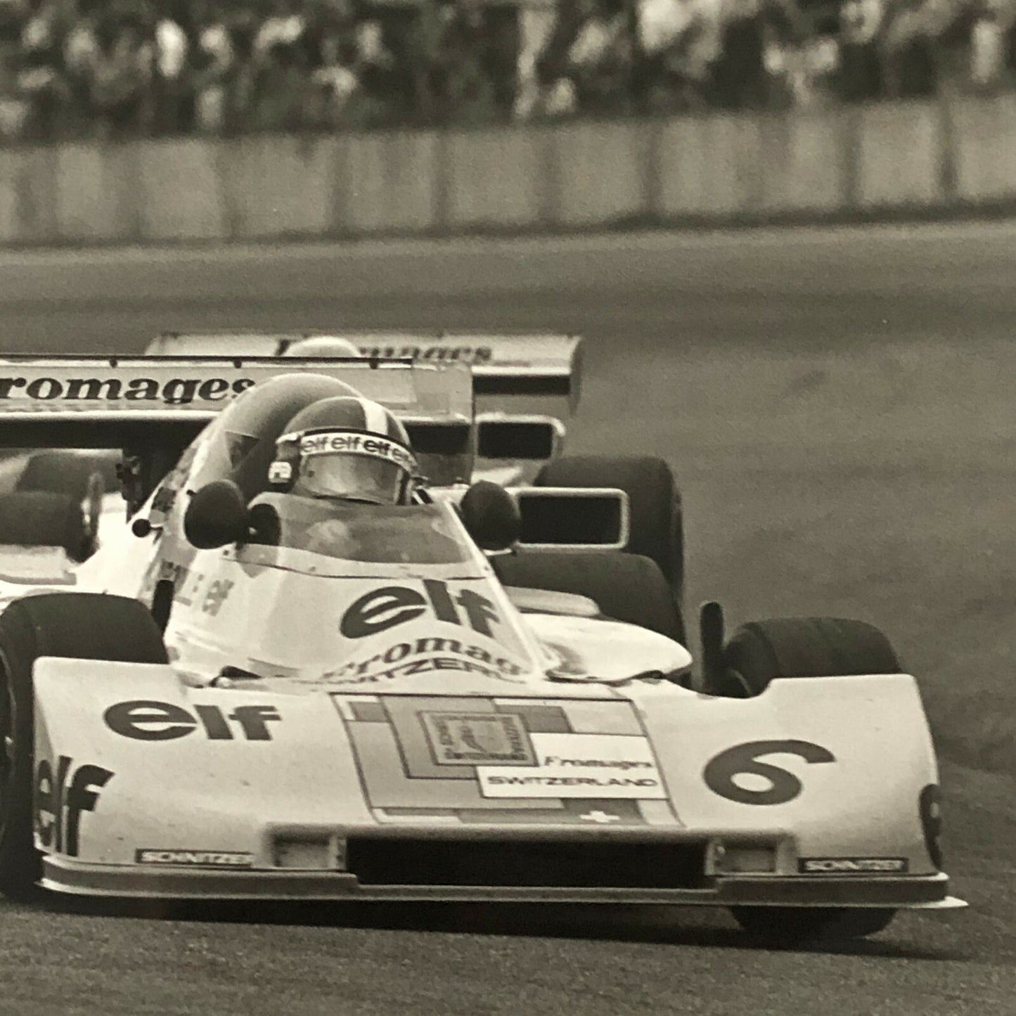 Vintage 1975 Formula 2 F2 Racing Photo Photograph Nogaro Grand Prix Jabouille