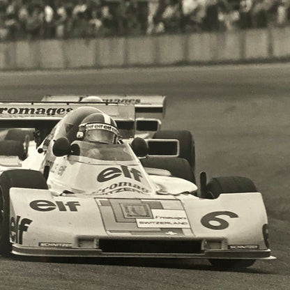 Vintage 1975 Formula 2 F2 Racing Photo Photograph Nogaro Grand Prix Jabouille