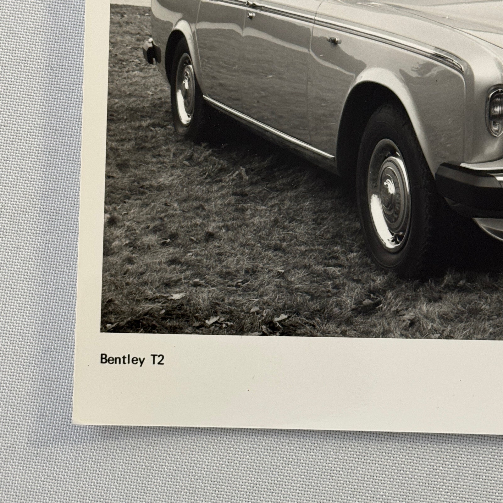 Bentley T2 Car Factory Press Photo Photograph Print 1980