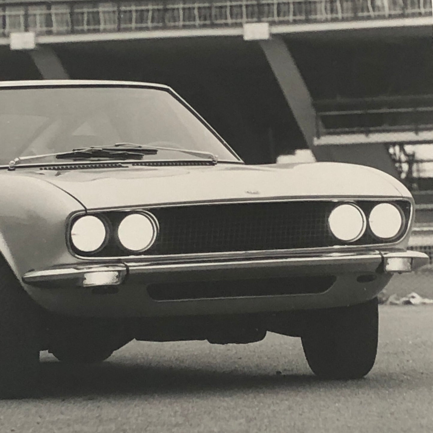 Fiat Dino Coupe Factory Press Photo Photograph 1970