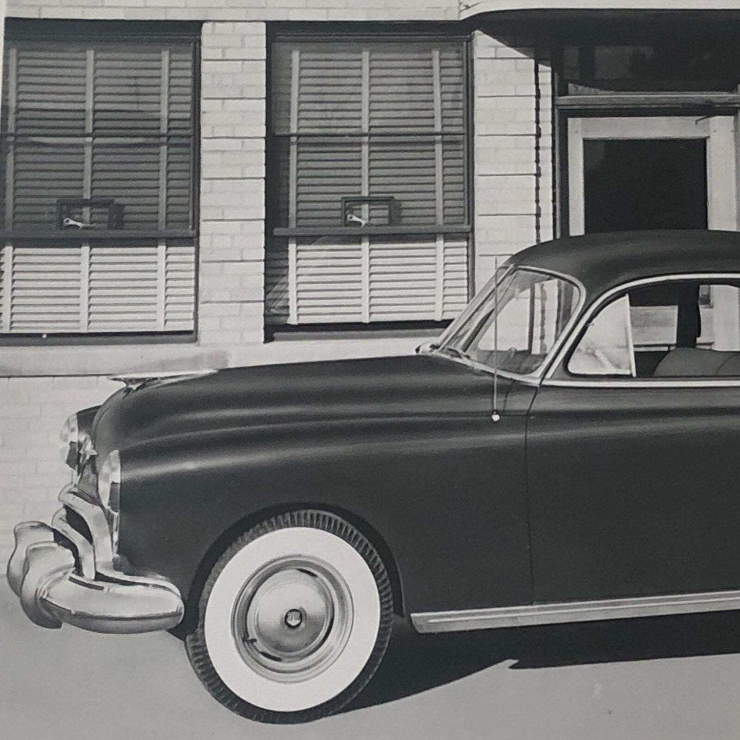 1949 Oldsmobile Series 76 Futuramic Club Coupe Factory Press Photo Photograph