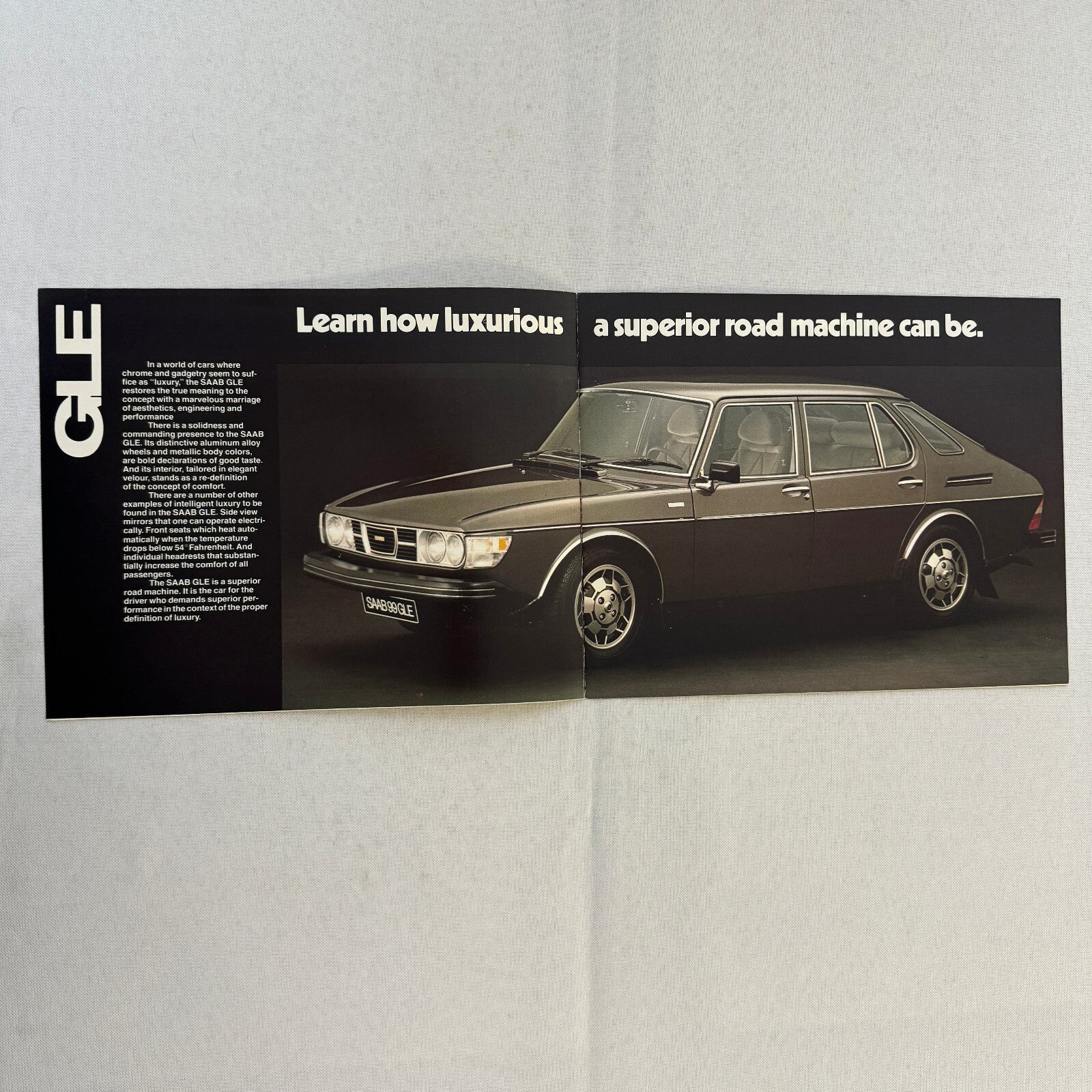 1978 Saab Car Sales Brochure Catalog Advertising Turbo EMS GLE GL
