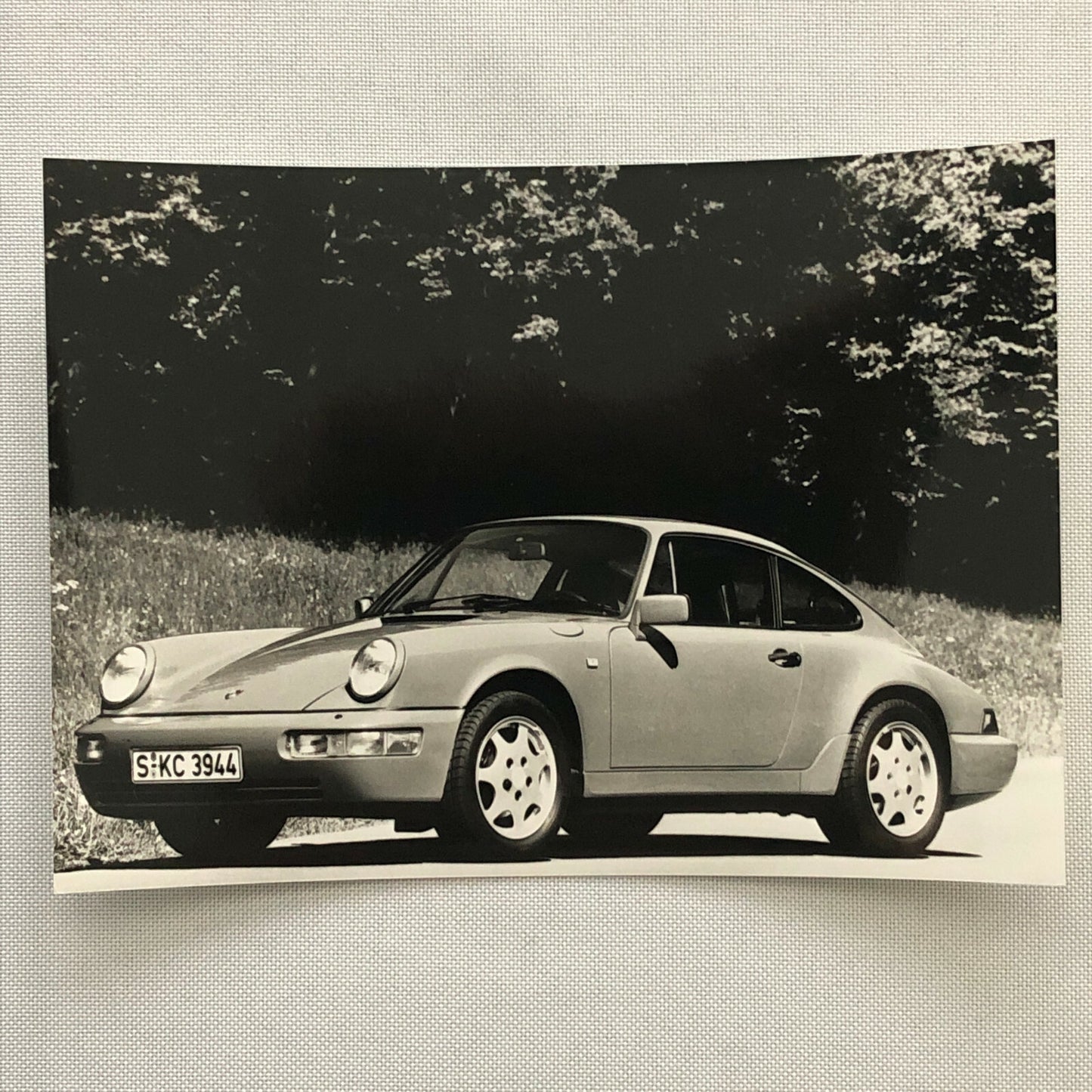 Porsche 911 Carrera 4 Factory Press Photo Photograph Print 