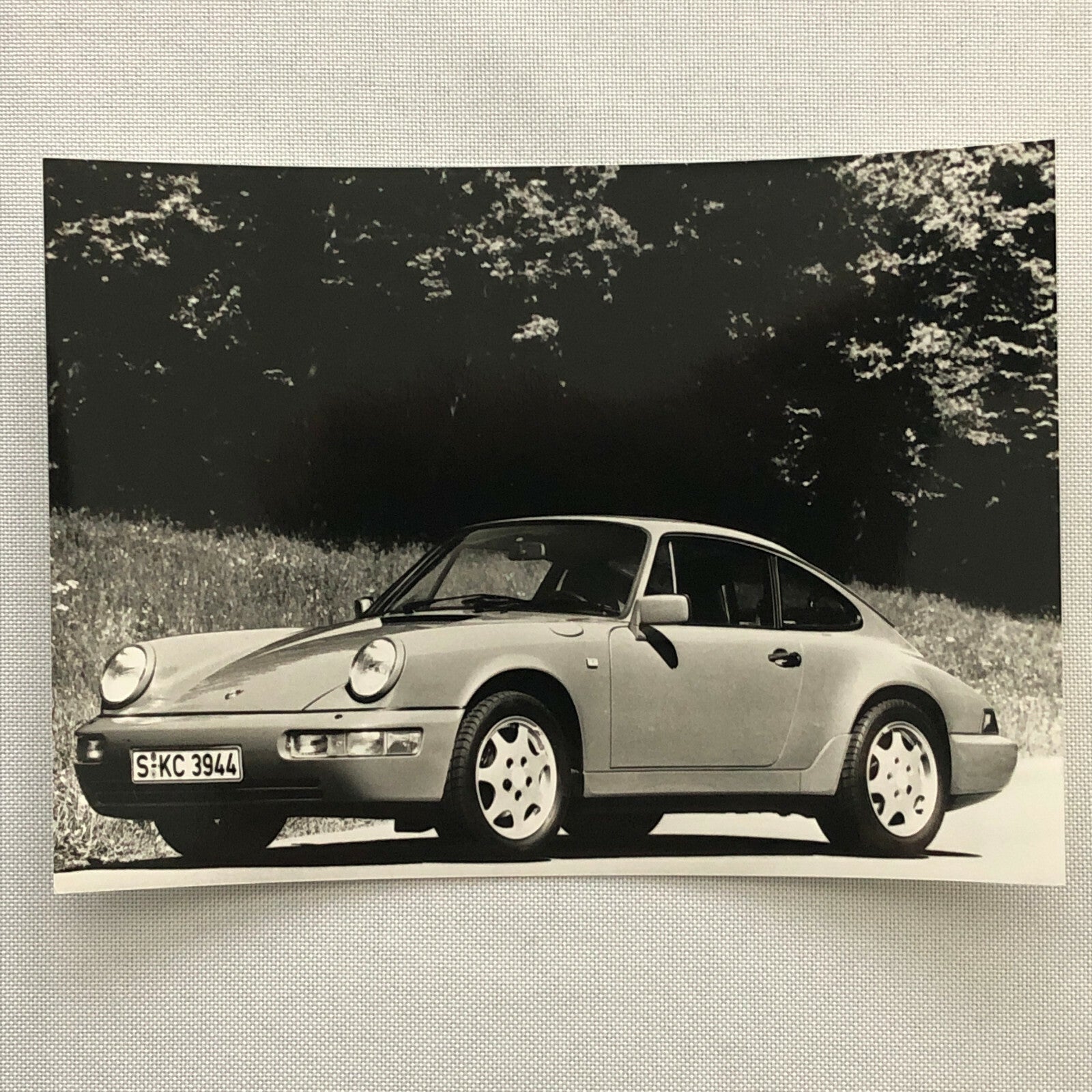 Porsche 911 Carrera 4 Factory Press Photo Photograph Print 