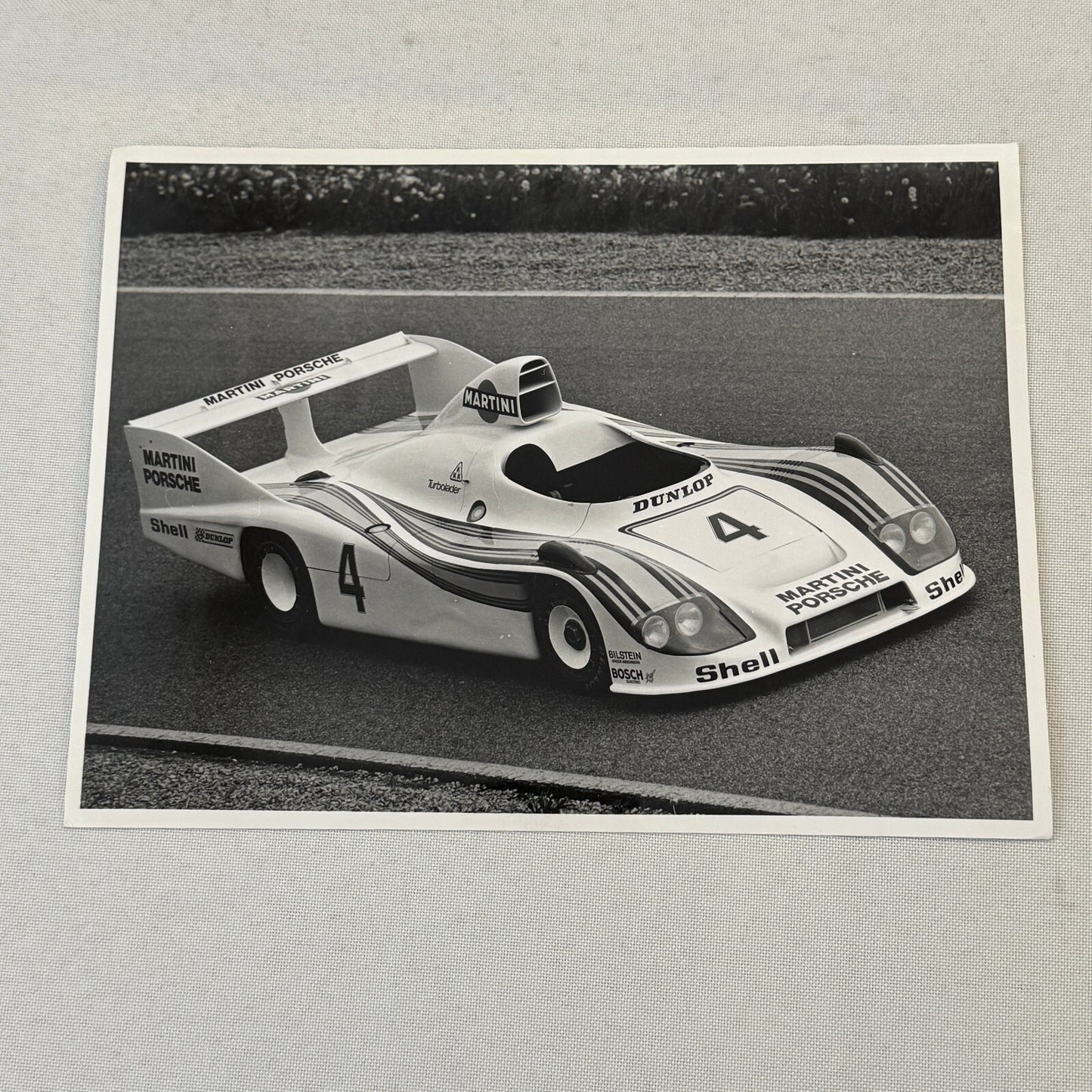 Vintage Porsche 936 Martini Racing Car Photo Photograph Print