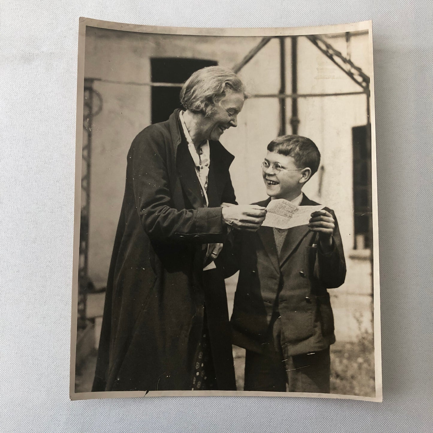 Vintage Press Photo Photograph 1933 London News Agency LNA Sweepstakes Contest