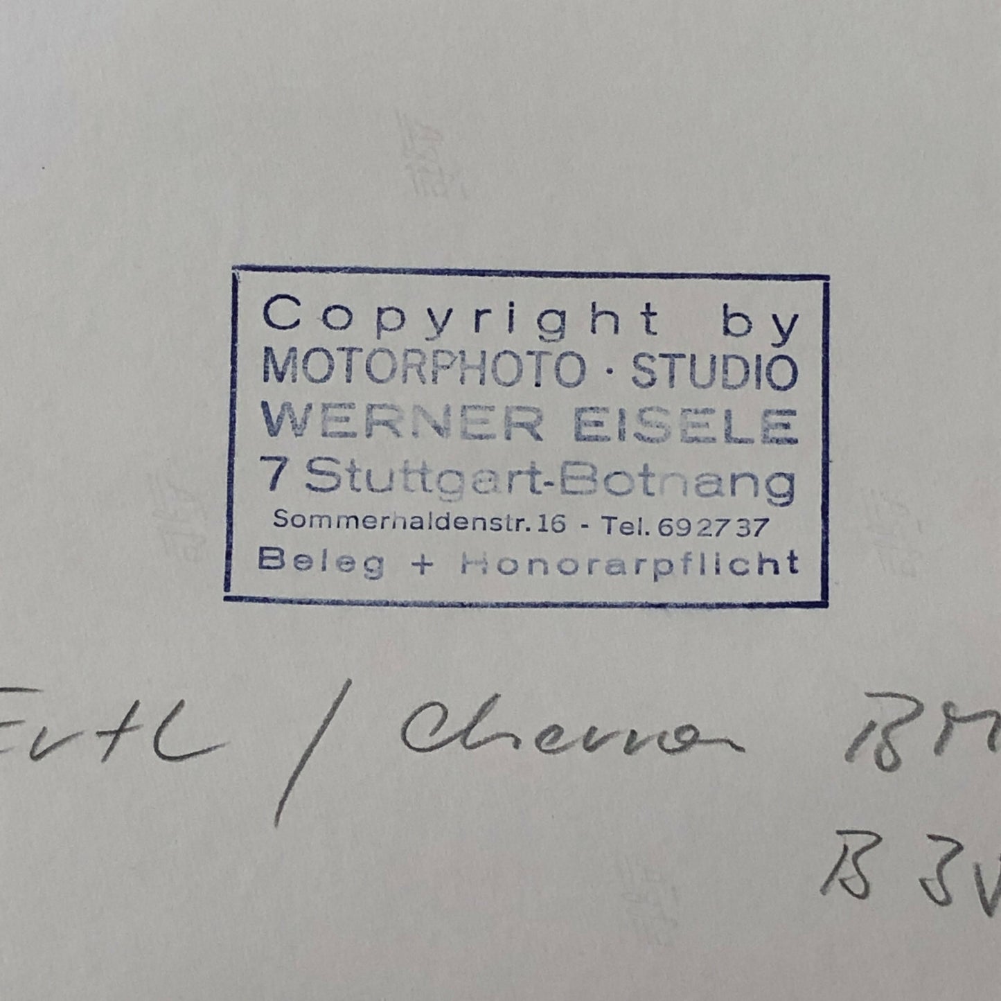 Vintage 1976 Formula 2 F2 Hockenheim Grand Prix Racing Photo Photograph #17 Car