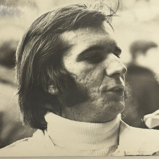 Vintage Racing Photo Emerson Fittipaldi Motorsport Photograph