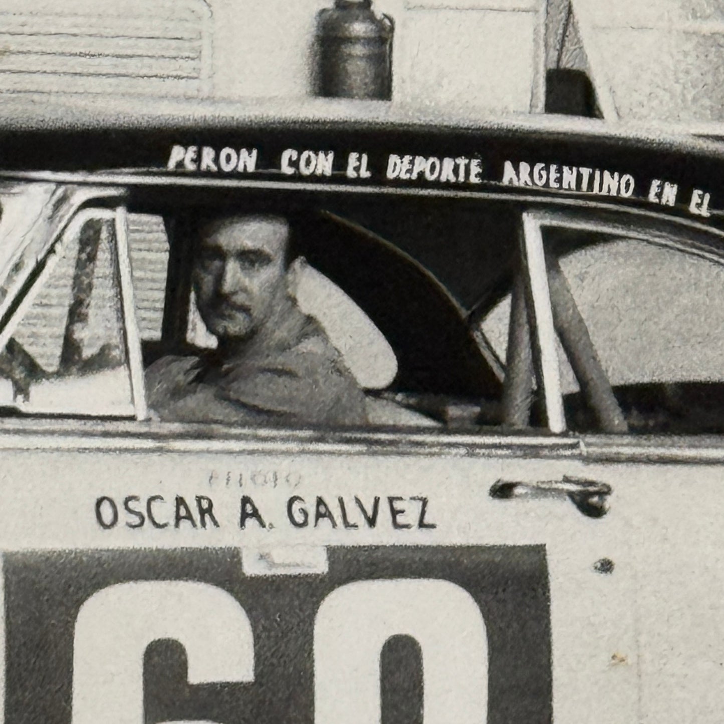 1953 Carrera Panamericana Racing Photo Oscar A. Galvez Lincoln Capri Photograph