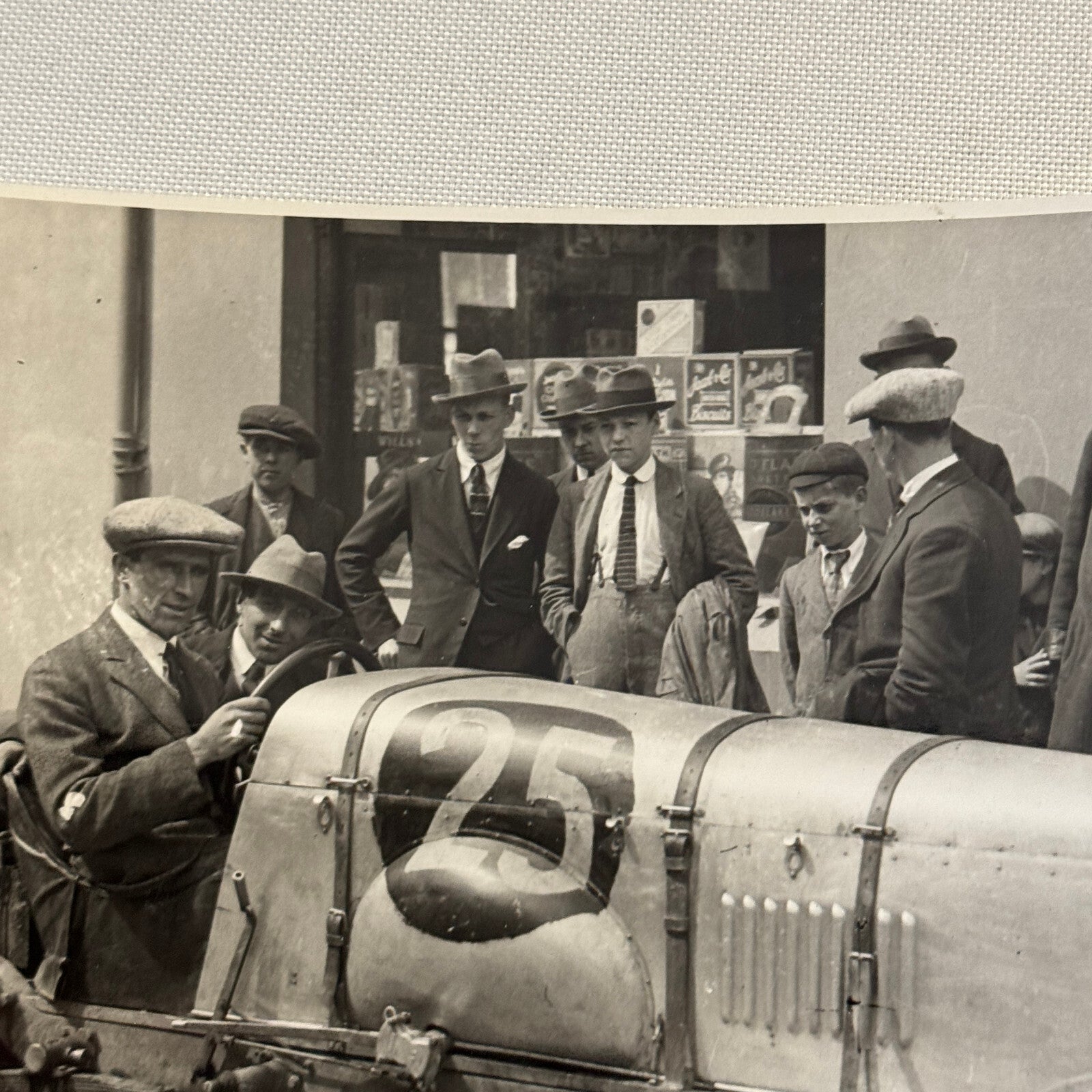 1922 Tourist Trophy TT Race Racing Photo Photograph Vintage Enfield Allday Car