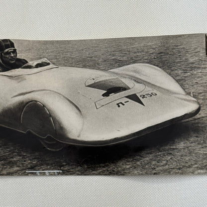 Soviet I-250 Streamliner Land Speed Record Car Streamlined Press Photo I250
