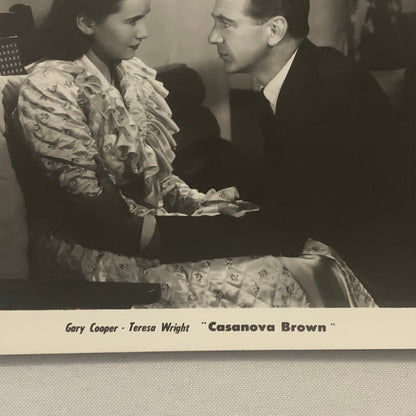 Actor Gary Cooper Photo Photograph Movie Still Casanova Brown Teresa Wright