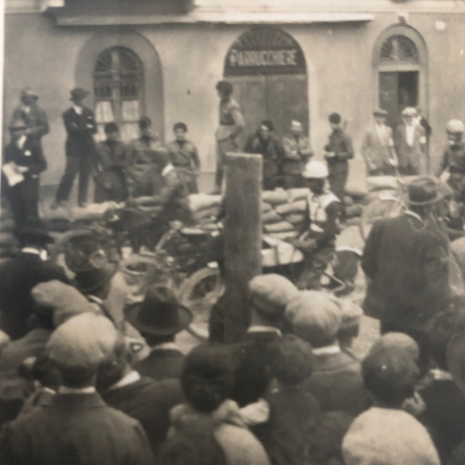 Tazio Nuvolari Motorcycle Racing Photo Photographs 1927 Circuito di Stradella