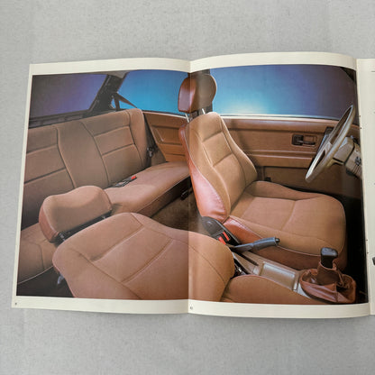 Lada Samara Car Sales Brochure Catalog German Text European Market