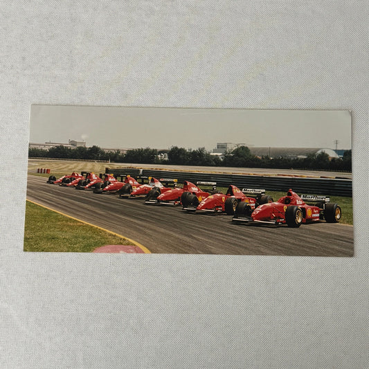 Ferrari Formula One F1 Car Line up 1989 to 1996 Photo Photograph Paul Frere