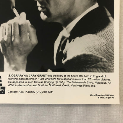 Cary Grand Hollywood Actor A&E Biography 1998 Television TV Show