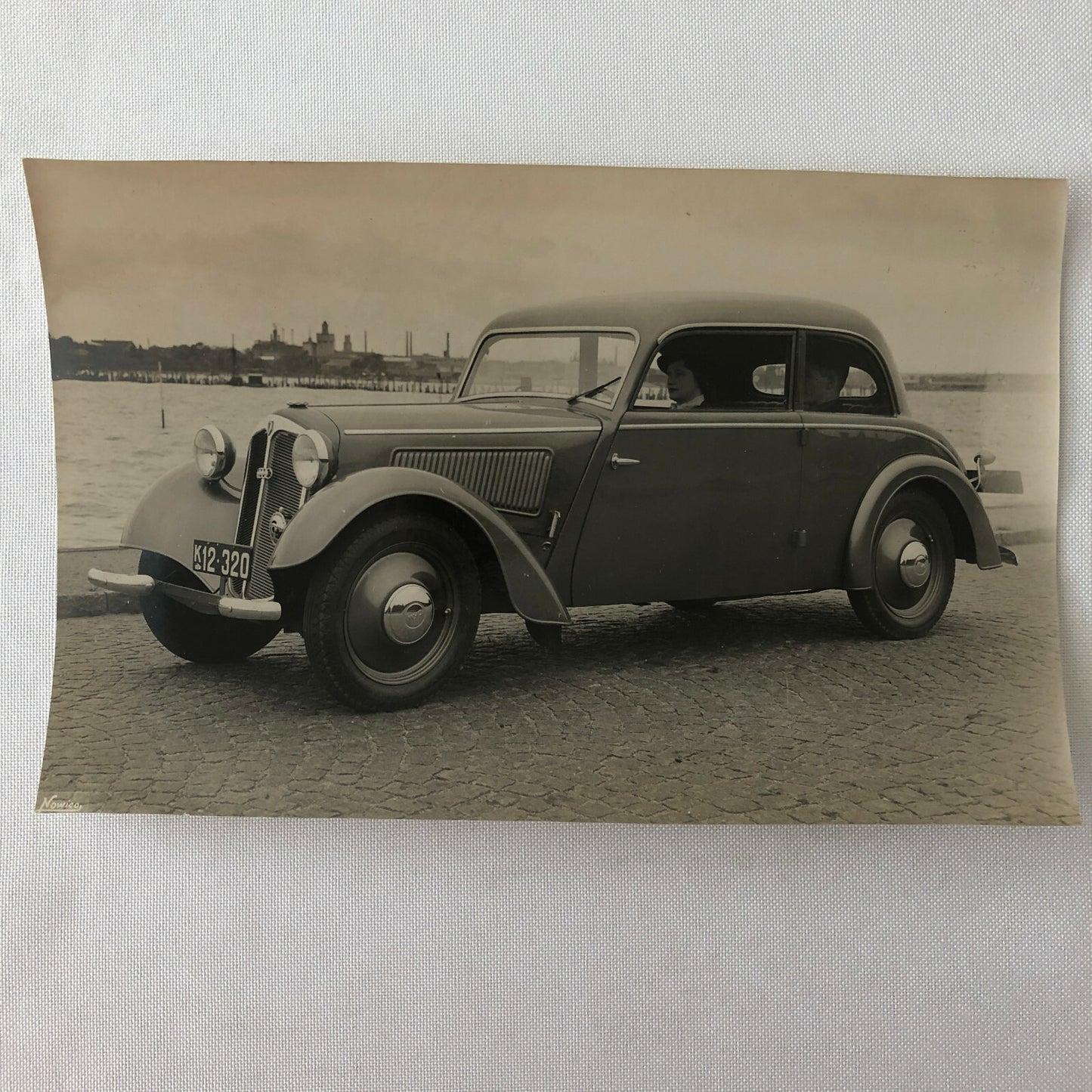 Antique Vintage Auto Union Audi Car Photo Photograph 