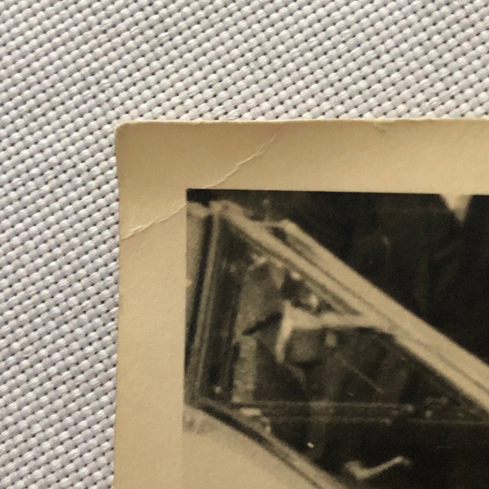 Vintage Photo Photograph Snapshot Men in Early Car Automobile + AL22SM2