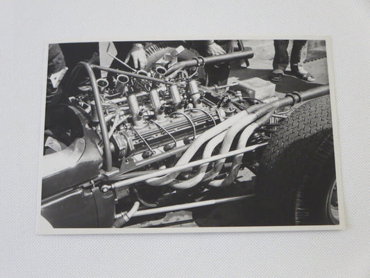 Vintage Press Photograph - Jack Brabham Cooper Car Engine ? Etienne Cornil 