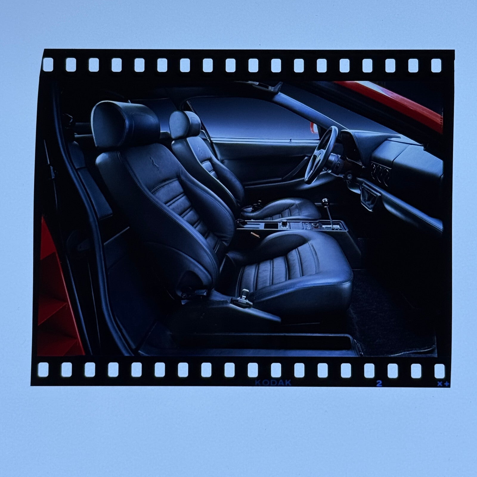 Ferrari 512TR 512 TR Car Interior Film Photo Image Testarossa