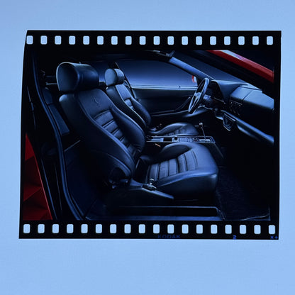 Ferrari 512TR 512 TR Car Interior Film Photo Image Testarossa