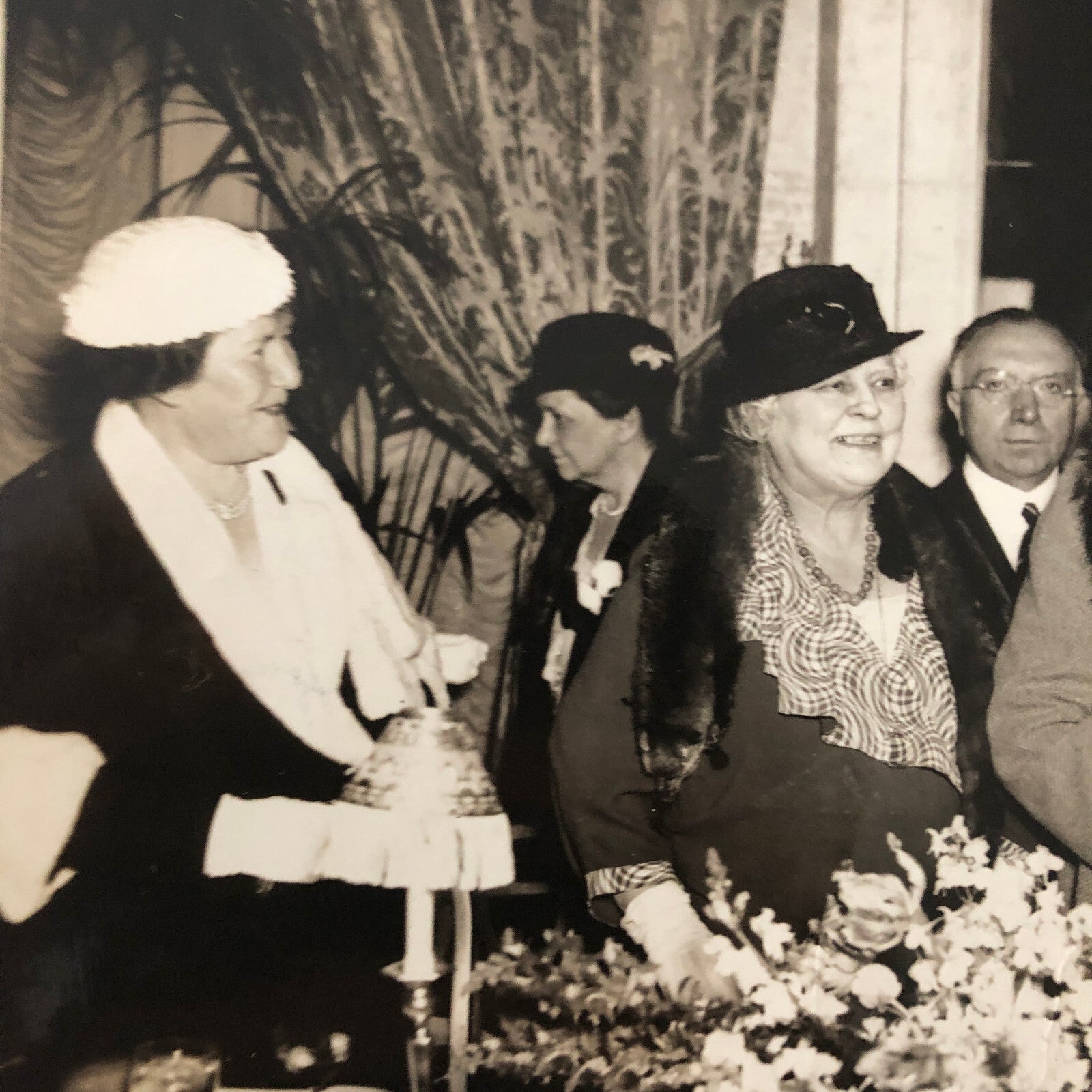 Press Photo Photograph Eleanor Roosevelt Congressional Club Breakfast First Lady