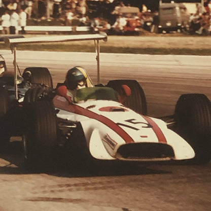 Vintage Honda Grand Prix Racing Car Photo Photograph David Hobbs Monza 1968 ? 