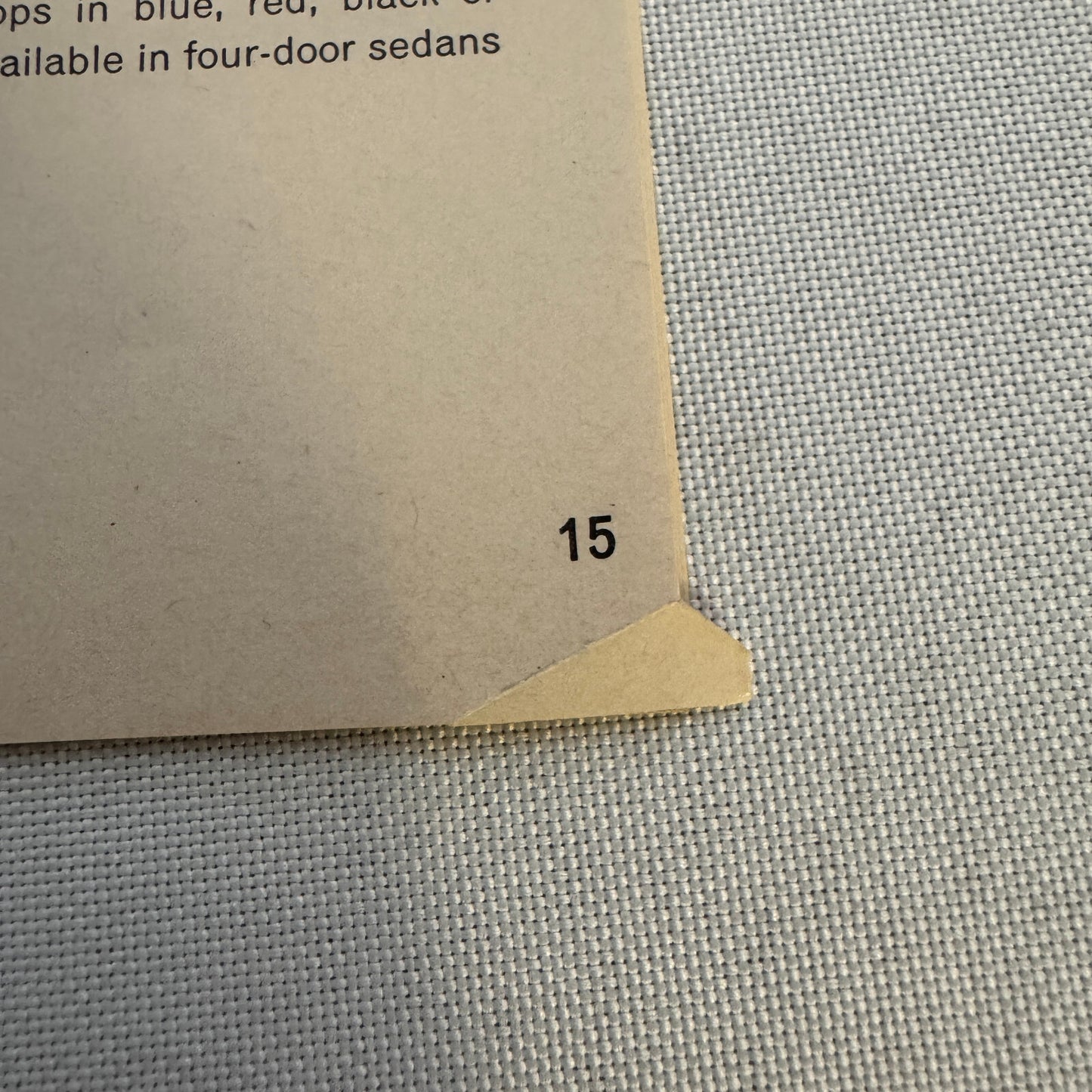 1965 Mercury Car Sales Brochure Catalog Park Lane Montclair Monterey Comet