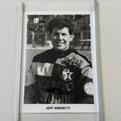 Jeff Andretti Texaco Havoline Racing Press Kit Brochure 1991 Mario Andretti