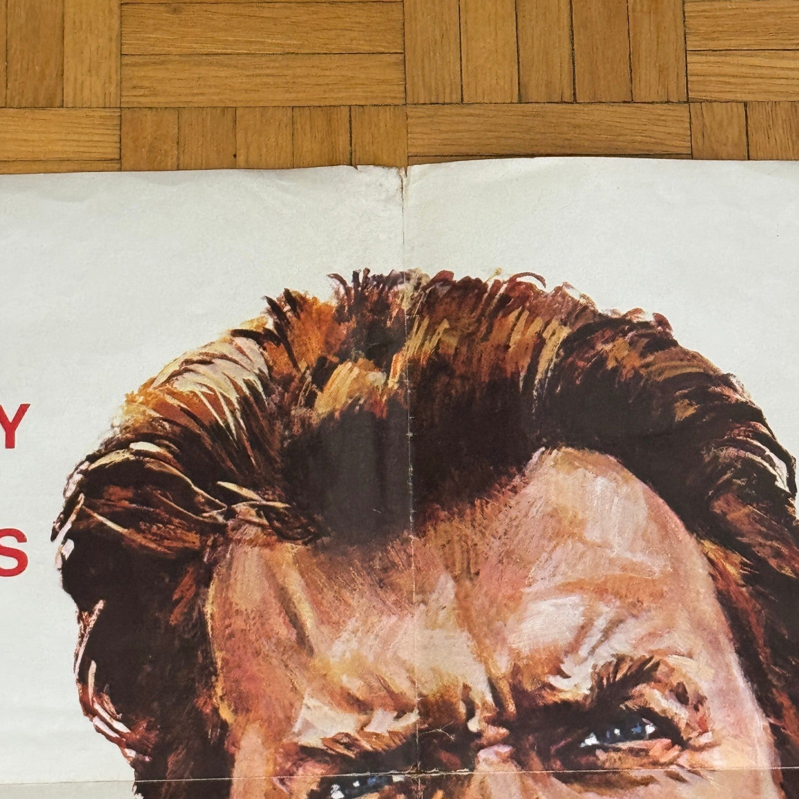 Vintage Movie Poster Clint Eastwood 1974 Thunderbolt and Lightfoot