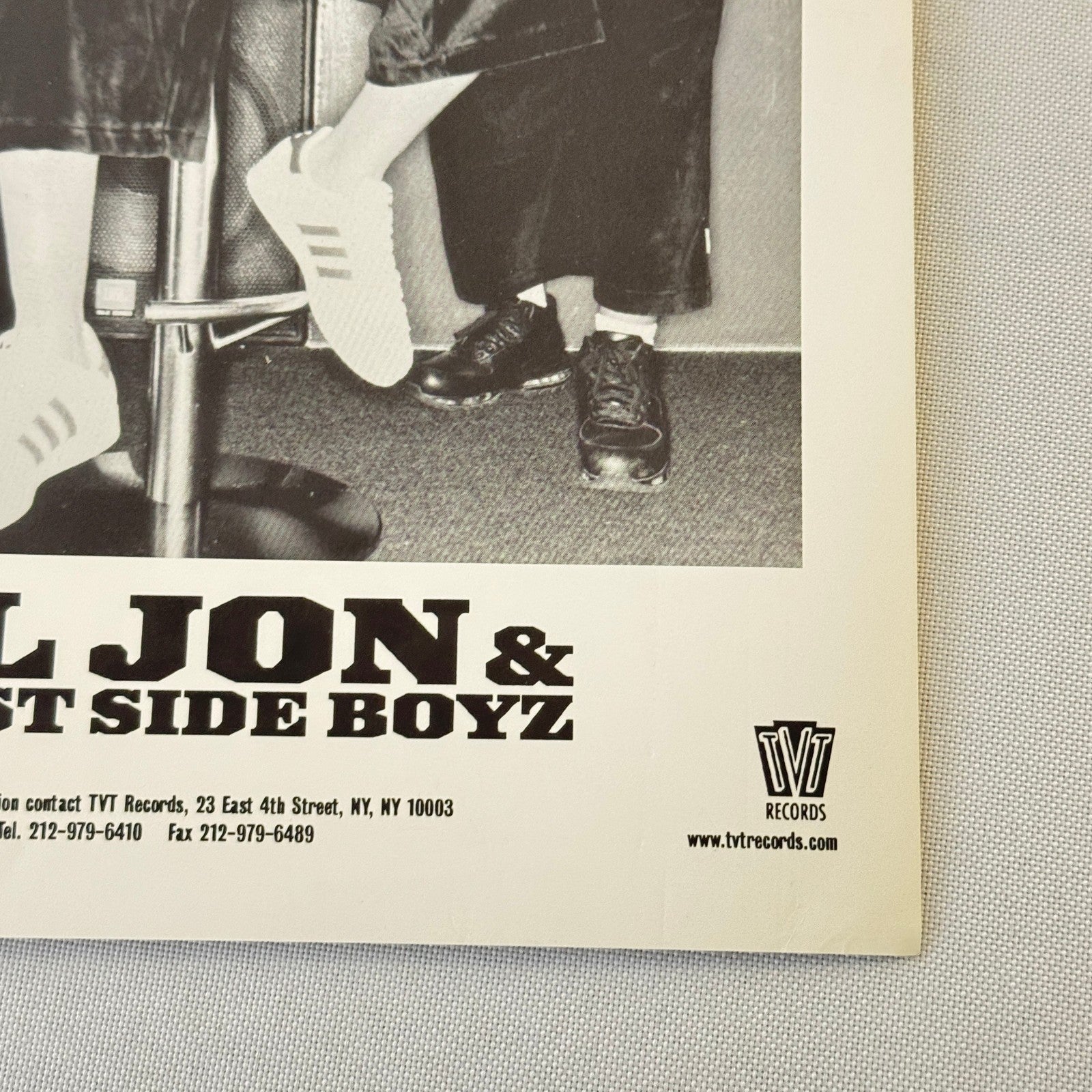 Lil John and the East Side Boyz Music Publicity Press Photo Photograph Hip Hop