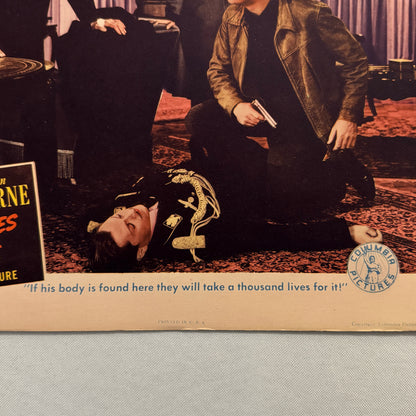 Vintage Movie Lobby Card Poster 1943 First Comes Courage Merle Oberon